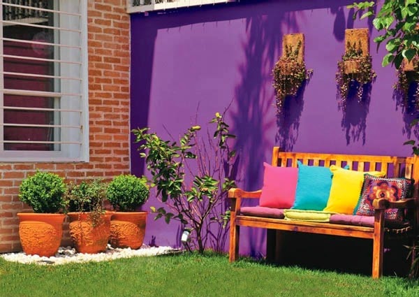 Ideas coloridas para decorar exteriores - Decoración de Interiores y  Exteriores - EstiloyDeco