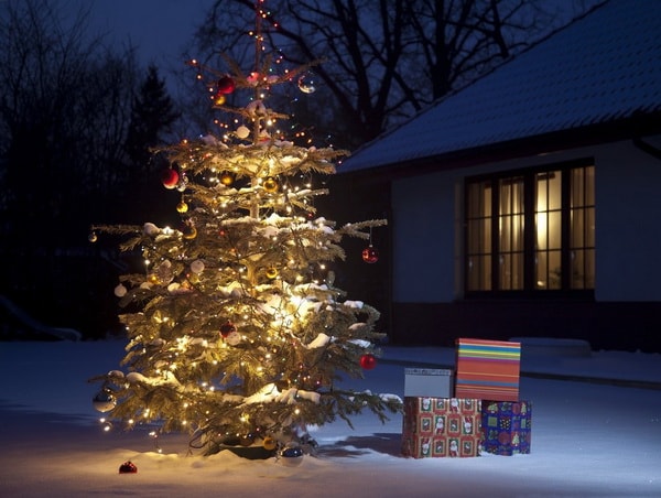 ▷ Ideas para la decoración navideña exterior. Decoraciones navideñas.