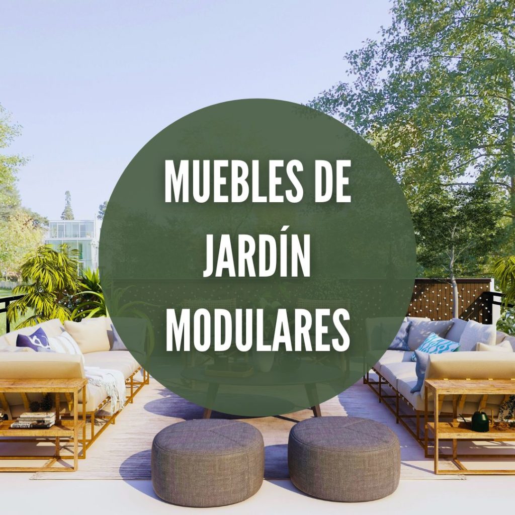 Conjuntos de jardín modulares: flexibilidad y funcionalidad