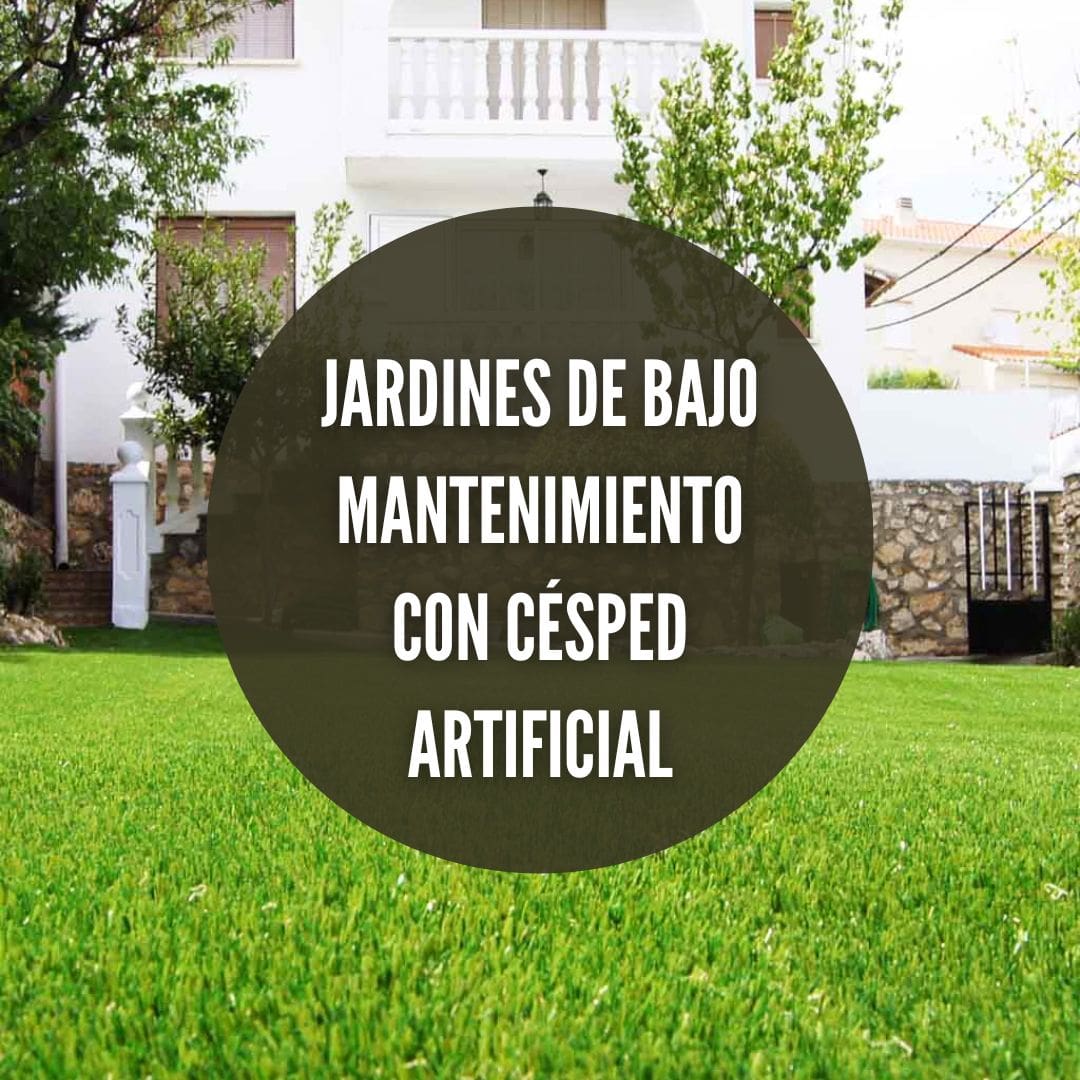 Césped artificial: la solución perfecta para jardines de bajo mantenimiento